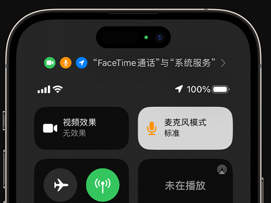 新州镇苹果授权维修网点分享iPhone在通话时让你的声音更清晰 