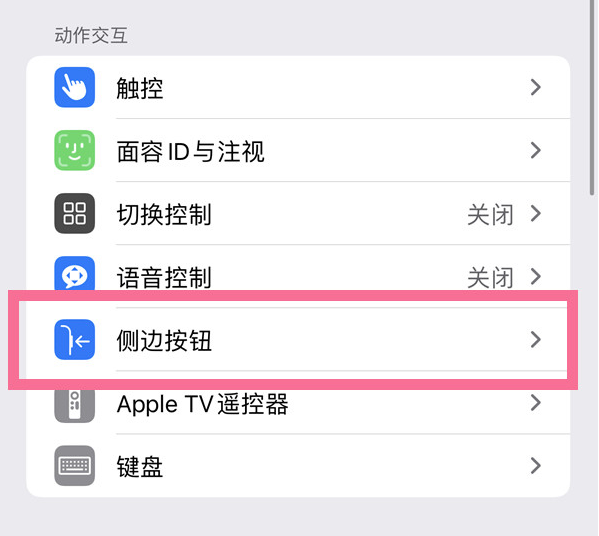 新州镇苹果14维修店分享iPhone14 Plus侧键双击下载功能关闭方法 